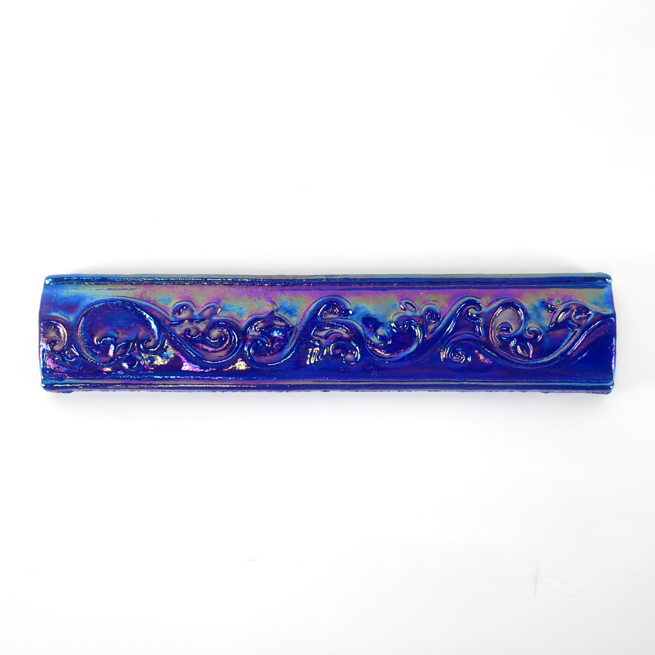 Glasfliese Scoll iri 029 blau iri Glasfliese Scoll iri 029 blau iri