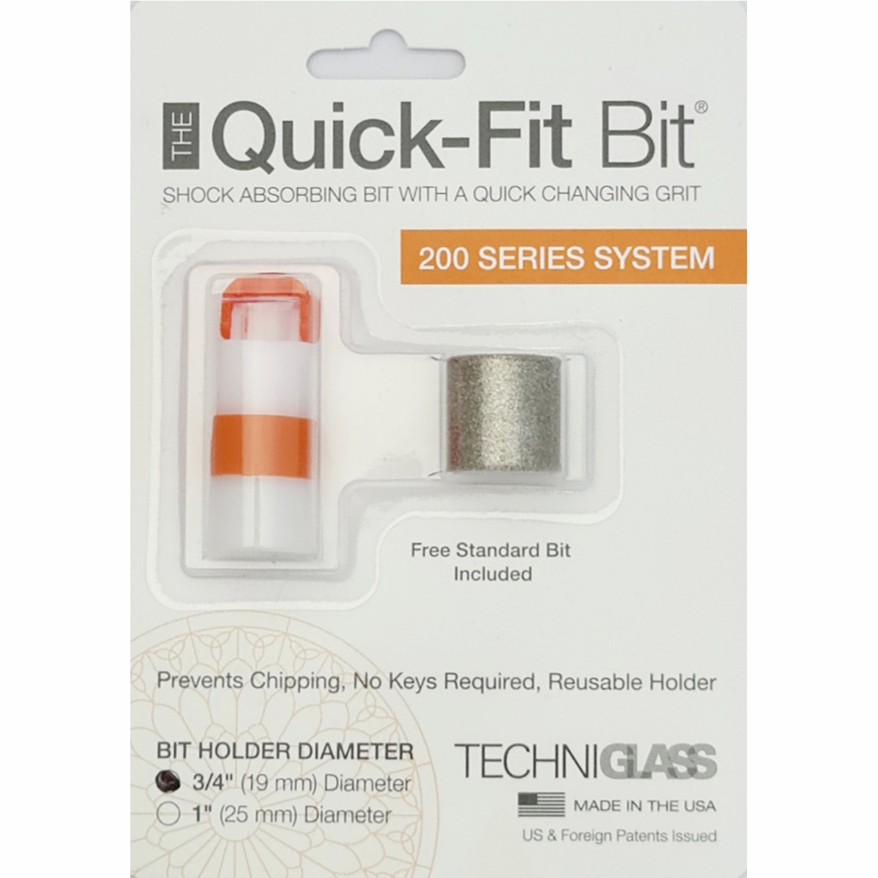 Quick-Fit Bit System Schleifkopf 19mm Quick-Fit Bit System Schleifkopf 19mm