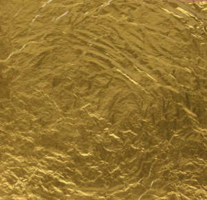 Echtgoldfolie, 24 Karat, 100 x 100 mm Echtgoldfolie, 24 Karat, 100 x 100 mm