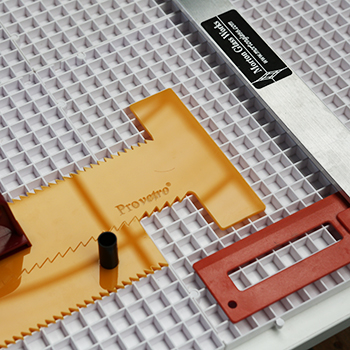 Streifenschneidehilfe 6+9mm für Mortonsystem Streifenschneidehilfe 6+9mm für Mortonsystem