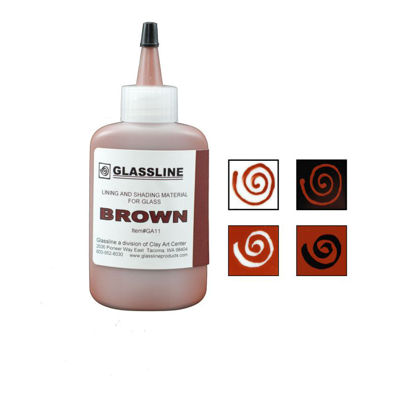 Glassline Farbstift GA11 braun 56g Glassline Farbstift GA11 braun 56g
