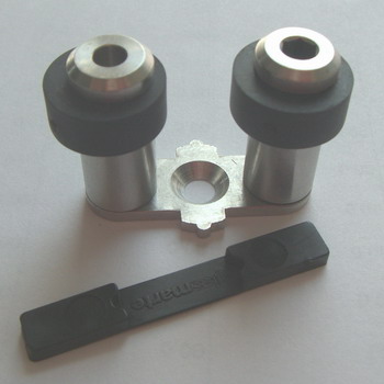 Glashalter niro für 6-8mm Glas ohne Bohrung Glashalter niro für 6-8mm Glas ohne Bohrung