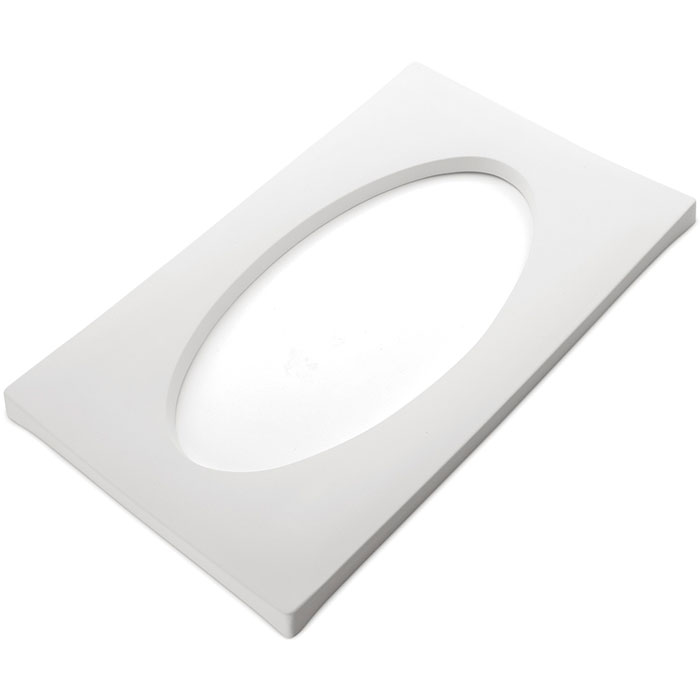 Fusing Mold 44x27x2cm Drop Out Elipse Fusing Mold 44x27x2cm Drop Out Elipse