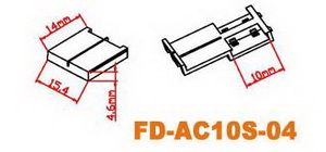 LED-Steckverbinder für 10mm