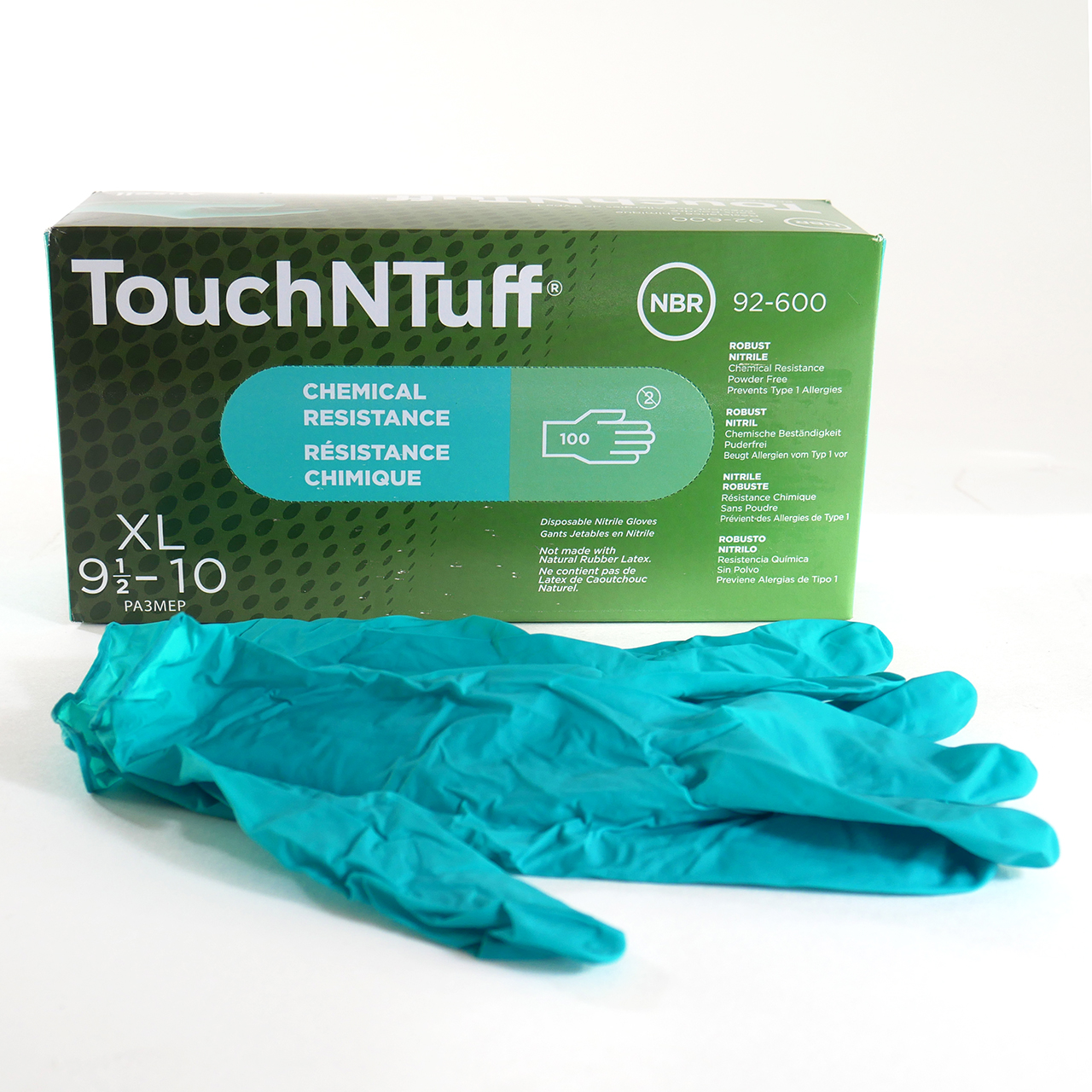Single-use disposable Nitiril Gloves powder-free 100 pcs size XL Single-use disposable Nitiril Gloves powder-free 100 pcs size XL